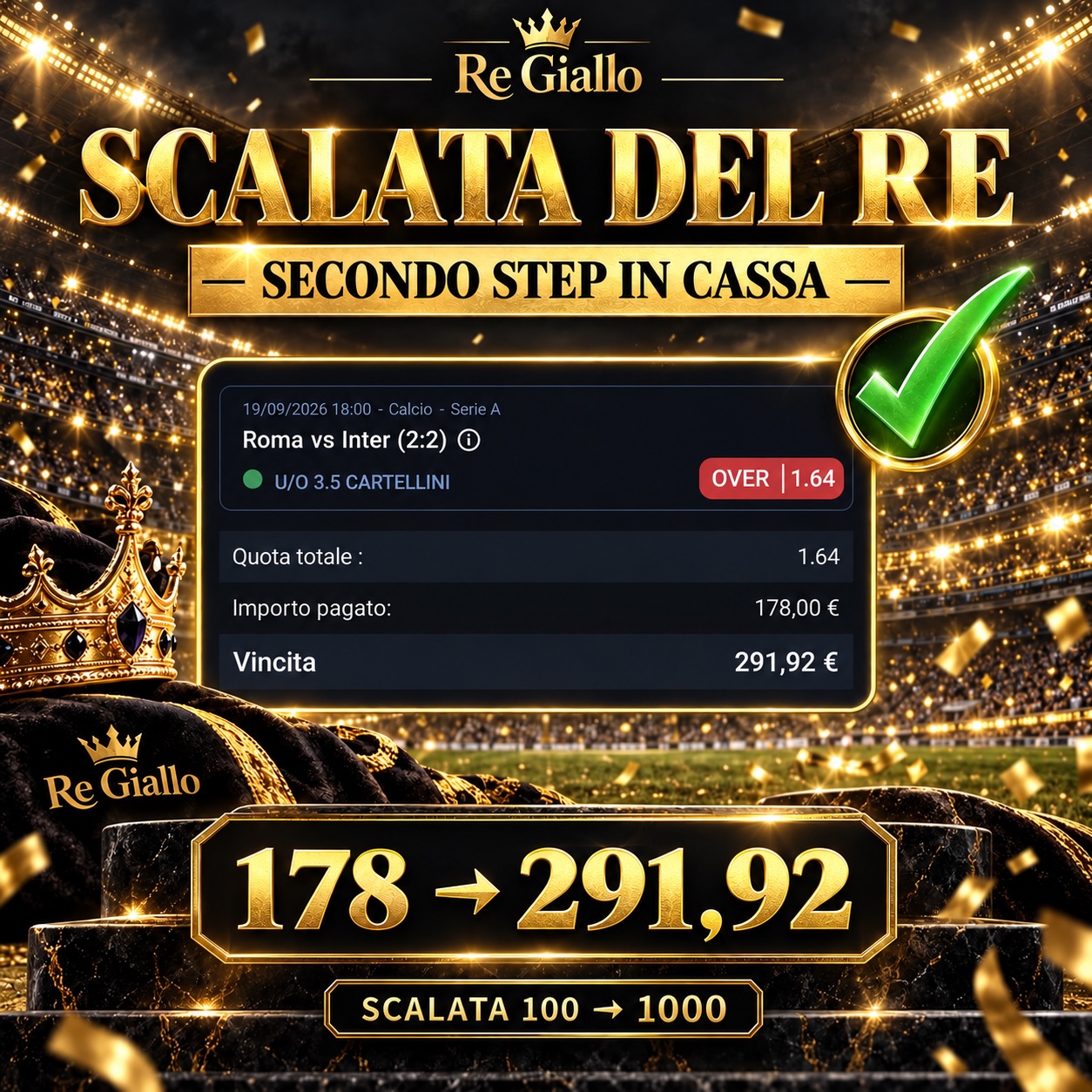 Scalata del Re, step 2 documentato