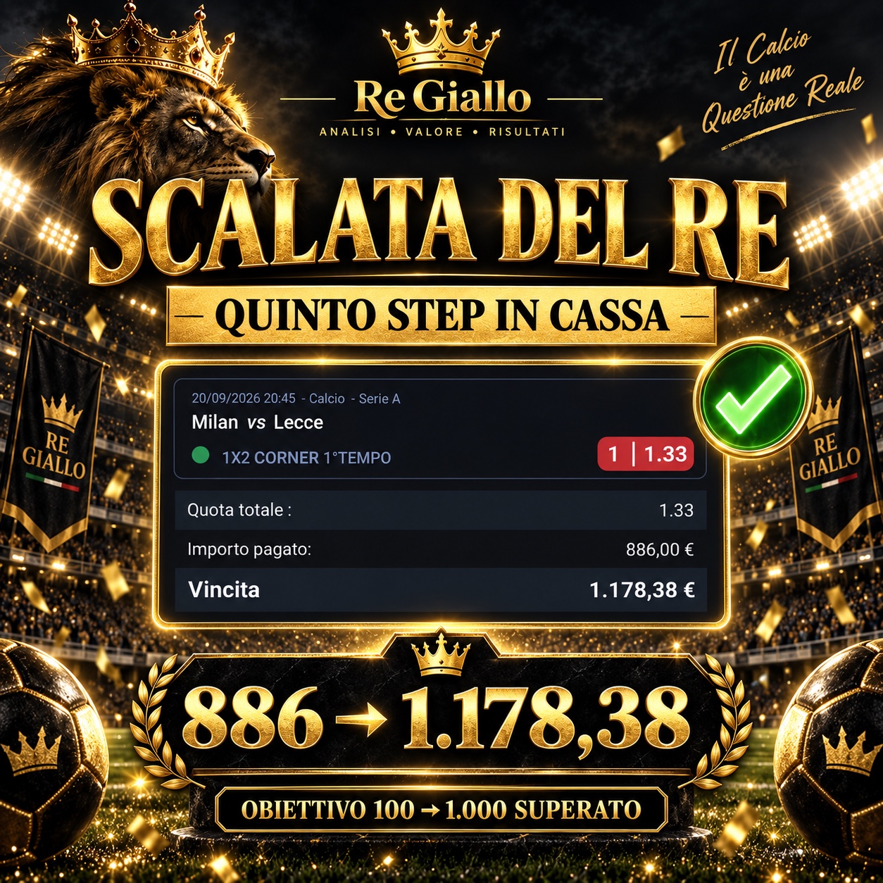 Scalata del Re, step 5 documentato